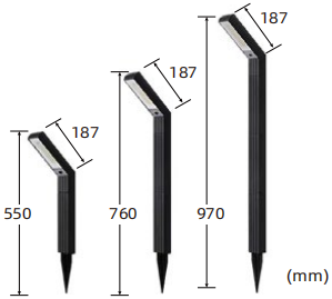 Bagong Seven-font na Solar Path Lights