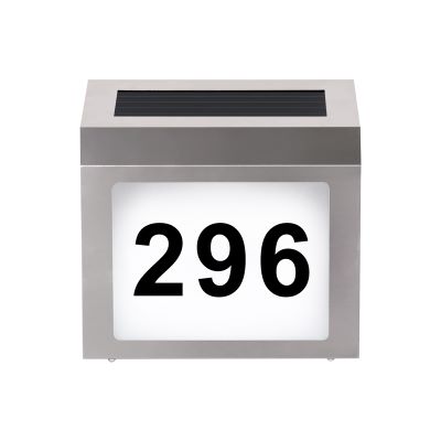 Panlabas na Solar house number light