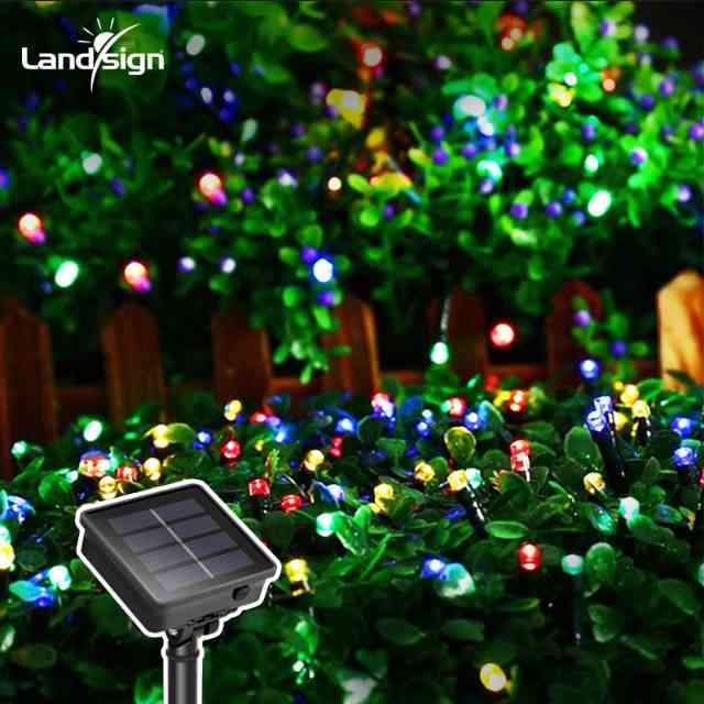 Outdoor Waterproof Holiday Dekorasyon Garden LED Light Strings