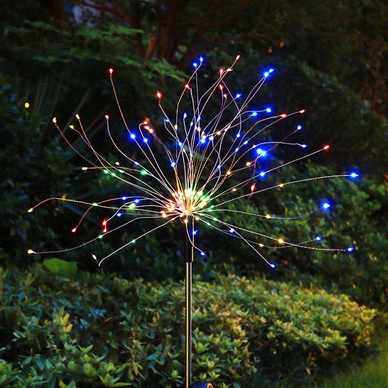 Solar Garden Firework Lights