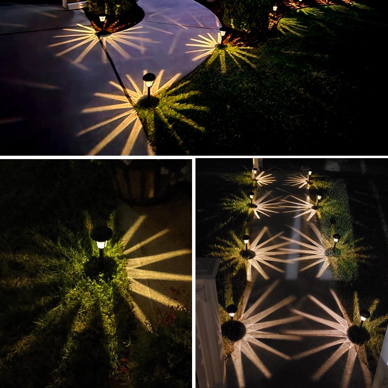 Solar Path Lights Para sa Outdoor Waterproof Garden Light