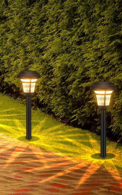 Solar Path Lights Para sa Outdoor Waterproof Garden Light