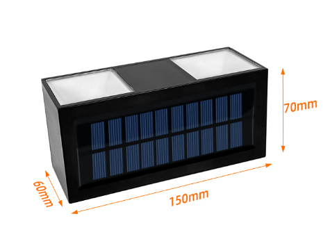 Solar Powered Outside Wall Lights Waterproof