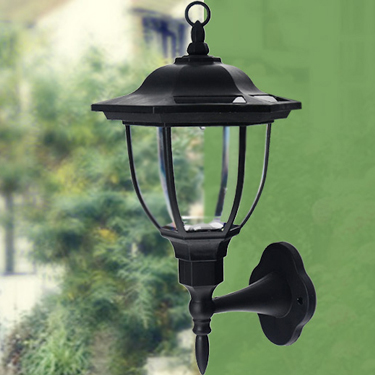 Solar Powered Decorative Wall Lamp