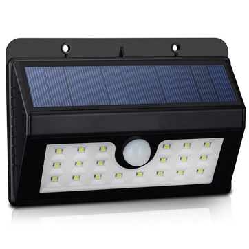 Solar Power Motion Sensor Wall Light