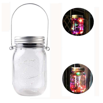 Solar Mason Jar Dekorasyon Liwanag